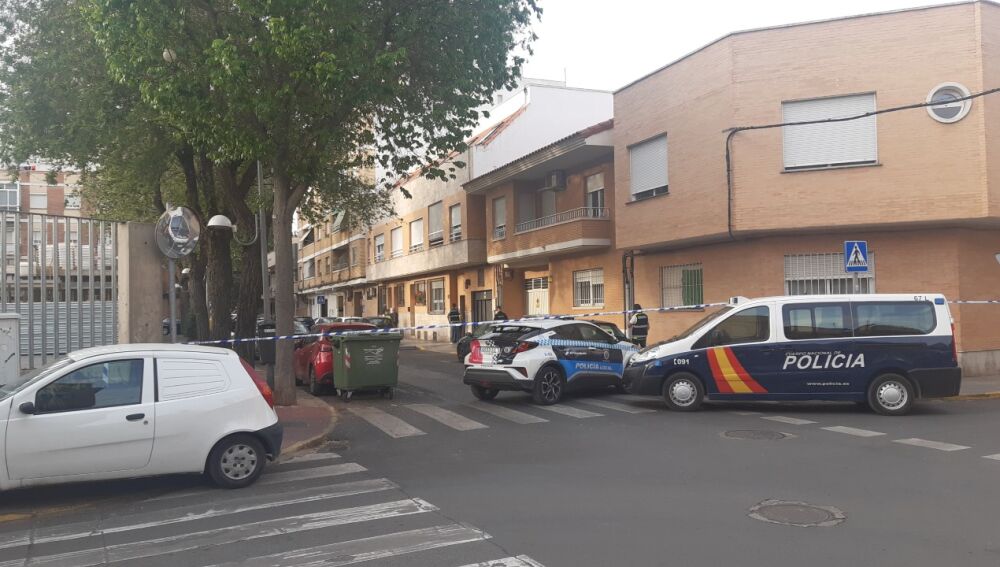 Un tramo de la calle Altagracia fue acordonada