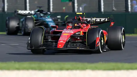 Carlos Sainz durante el GP de Australia Carlos Sainz durante el GP de Australia