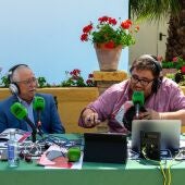 Instantes del programa en directo en Rota