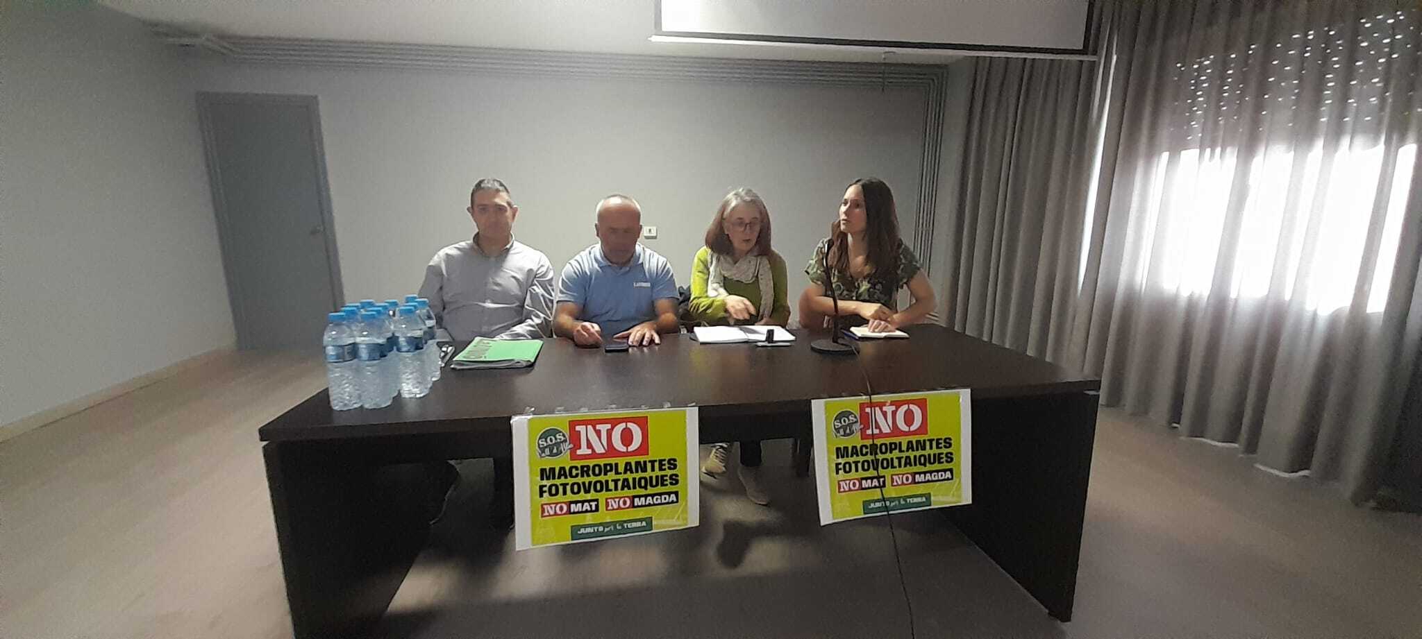 Las organizaciones agrarias contra la MAT, Magda y H2MED Las organizaciones agrarias contra la MAT, Magda y H2MED
