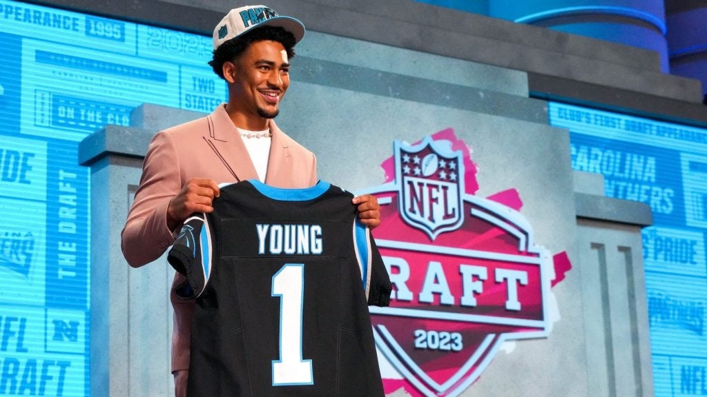 Bryce Young, número 1 del draft NFL 2023 Bryce Young, número 1 del draft NFL 2023