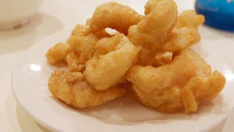 Raci&oacute;n de rabas de calamar