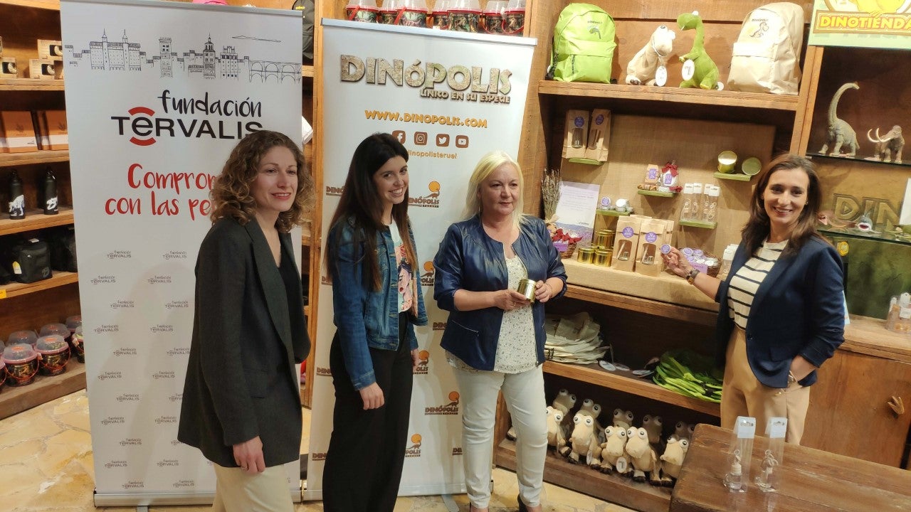 Dinópolis incorpora productos de la Fundación Tervalis Dinópolis incorpora productos de la Fundación Tervalis