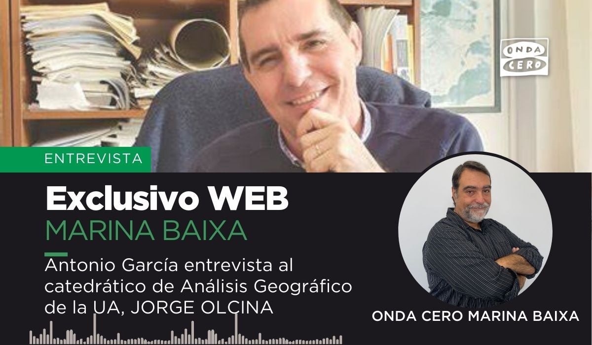 Jorge Olcina: "debemos prepararnos para el cambio en la manera de llover" Jorge Olcina: "debemos prepararnos para el cambio en la manera de llover"
