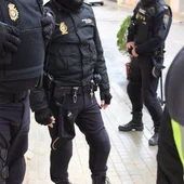 Imagen de archivo de agentes de la Policía en Sevilla Imagen de archivo de agentes de la Policía en Sevilla