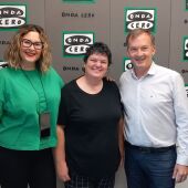Martín de la Herrán y Dori Galiana del Museo del Motor visitan Onda Cero Marina Baixa.