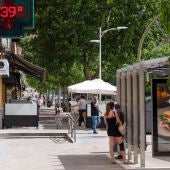 Una calle de Toledo en plena ola de calor