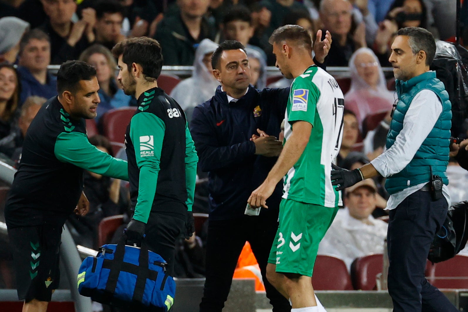 Pellegrini, sobre Joaquín: "Va a ser difícil que vuelva a jugar" Pellegrini, sobre Joaquín: "Va a ser difícil que vuelva a jugar"