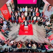 Acto presentación de Rubén Alfaro con candidato del PSOE a la reelección en Elda.