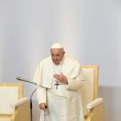El Papa Francisco en su visita a Hungría