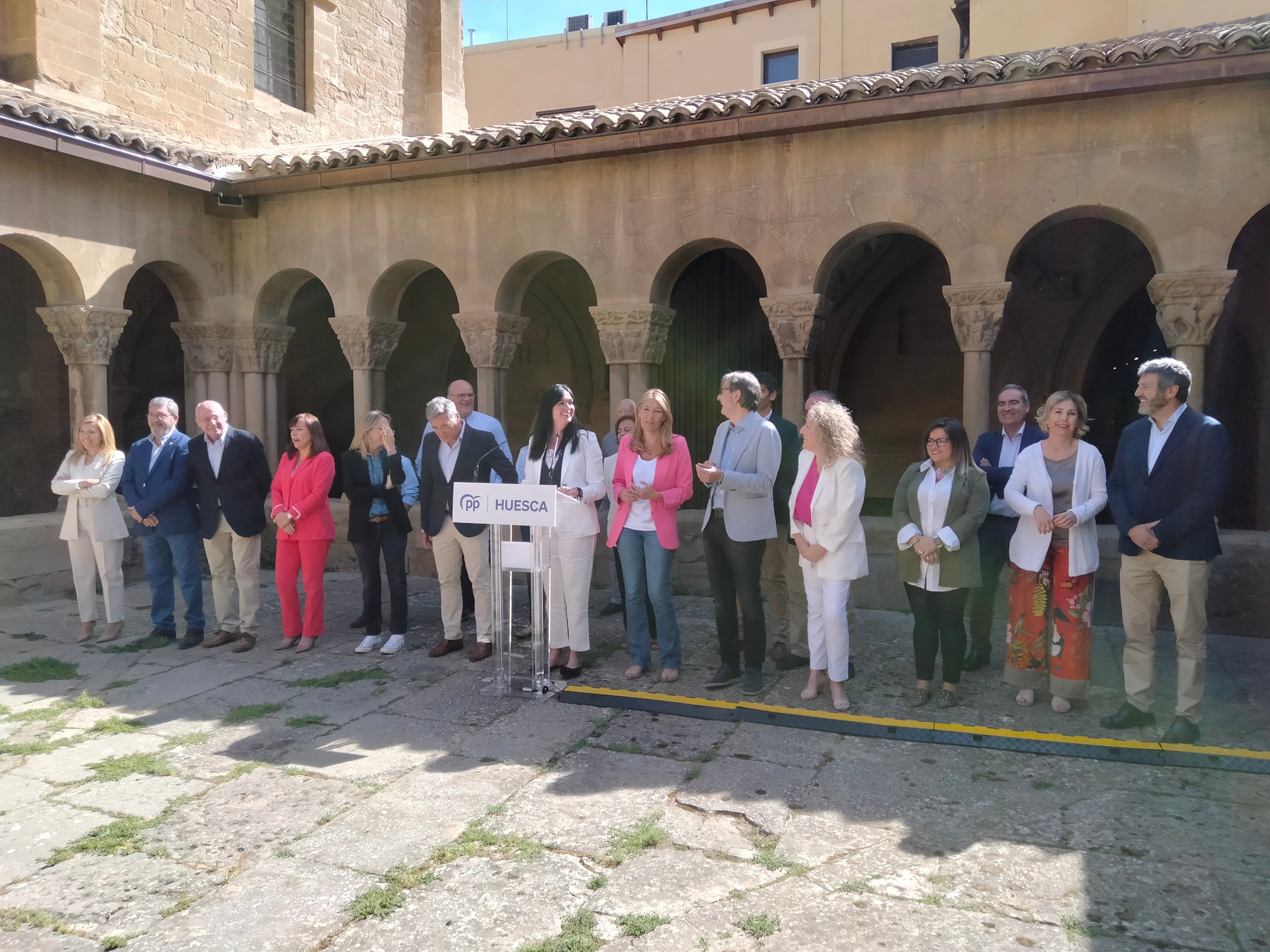 El PP, un equipo "sólido" para el Ayuntamiento de Huesca El PP, un equipo "sólido" para el Ayuntamiento de Huesca