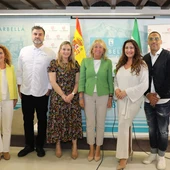 Presentación de la Gala Global Gift 2023 en el Ayuntamiento de Marbella Presentación de la Gala Global Gift 2023 en el Ayuntamiento de Marbella