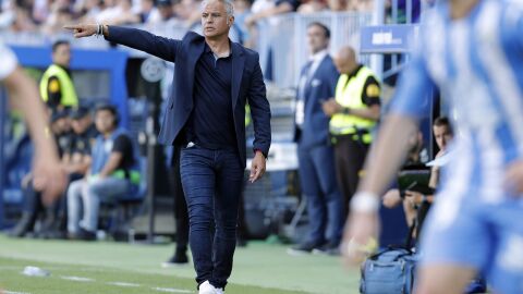 Sergio Pellicer, entrenador del M&aacute;laga CF