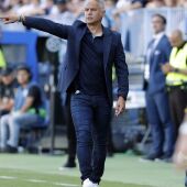 Sergio Pellicer, entrenador del Málaga CF