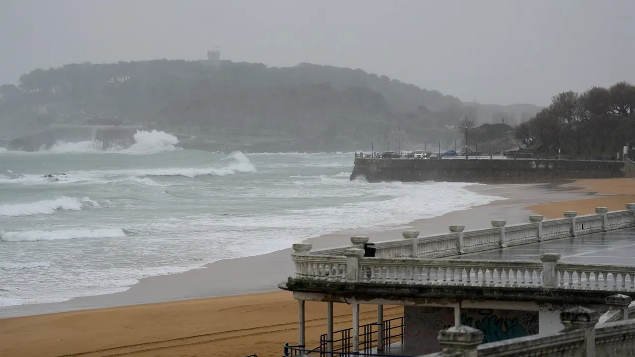 Oleaje en Santander