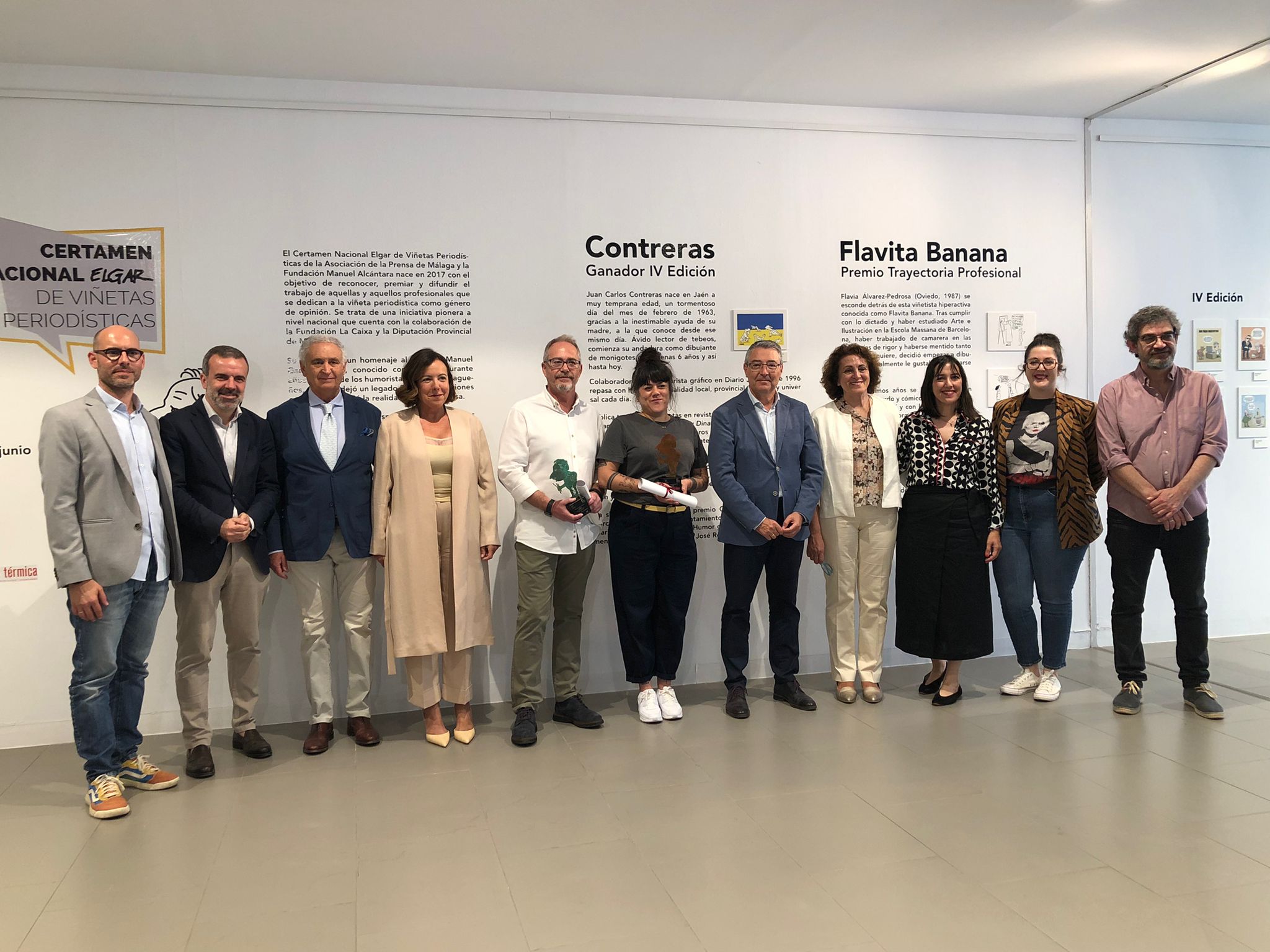 Flavita Banana y Contreras, premios ‘Elgar’ de Viñetas Periodísticas Flavita Banana y Contreras, premios ‘Elgar’ de Viñetas Periodísticas