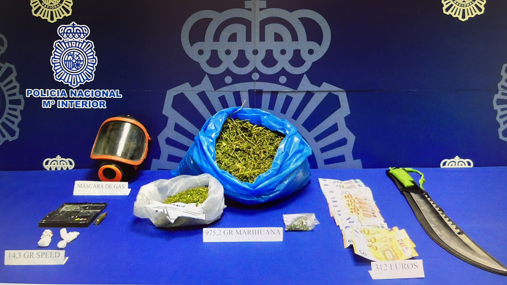 Desmantelado un punto de venta de droga en Huesca Desmantelado un punto de venta de droga en Huesca