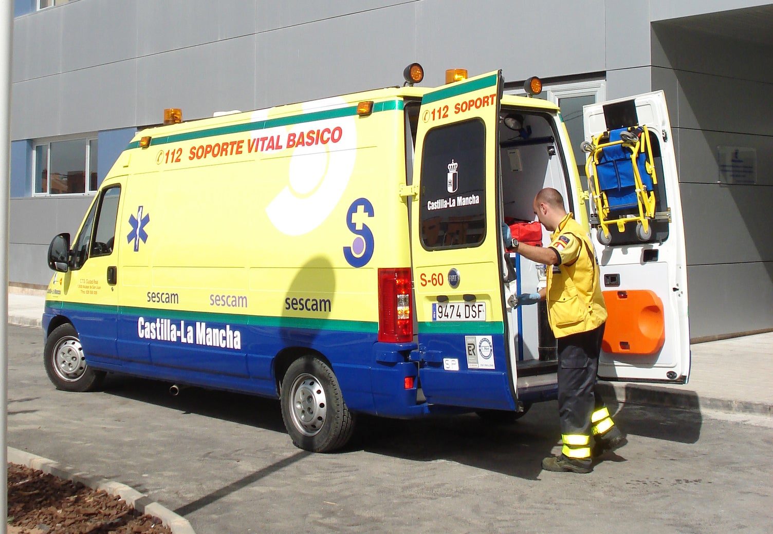 La base de UVI móvil Toledo 1 se desplazará al centro de salud de Santa Bárbara La base de UVI móvil Toledo 1 se desplazará al centro de salud de Santa Bárbara