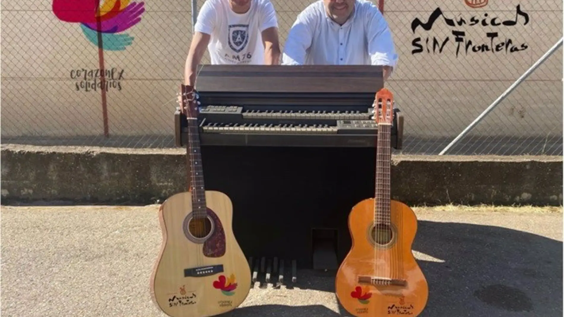 Una iniciativa de músicos sin fronteras quiere llevar instrumentos desde Extremadura a Siria 