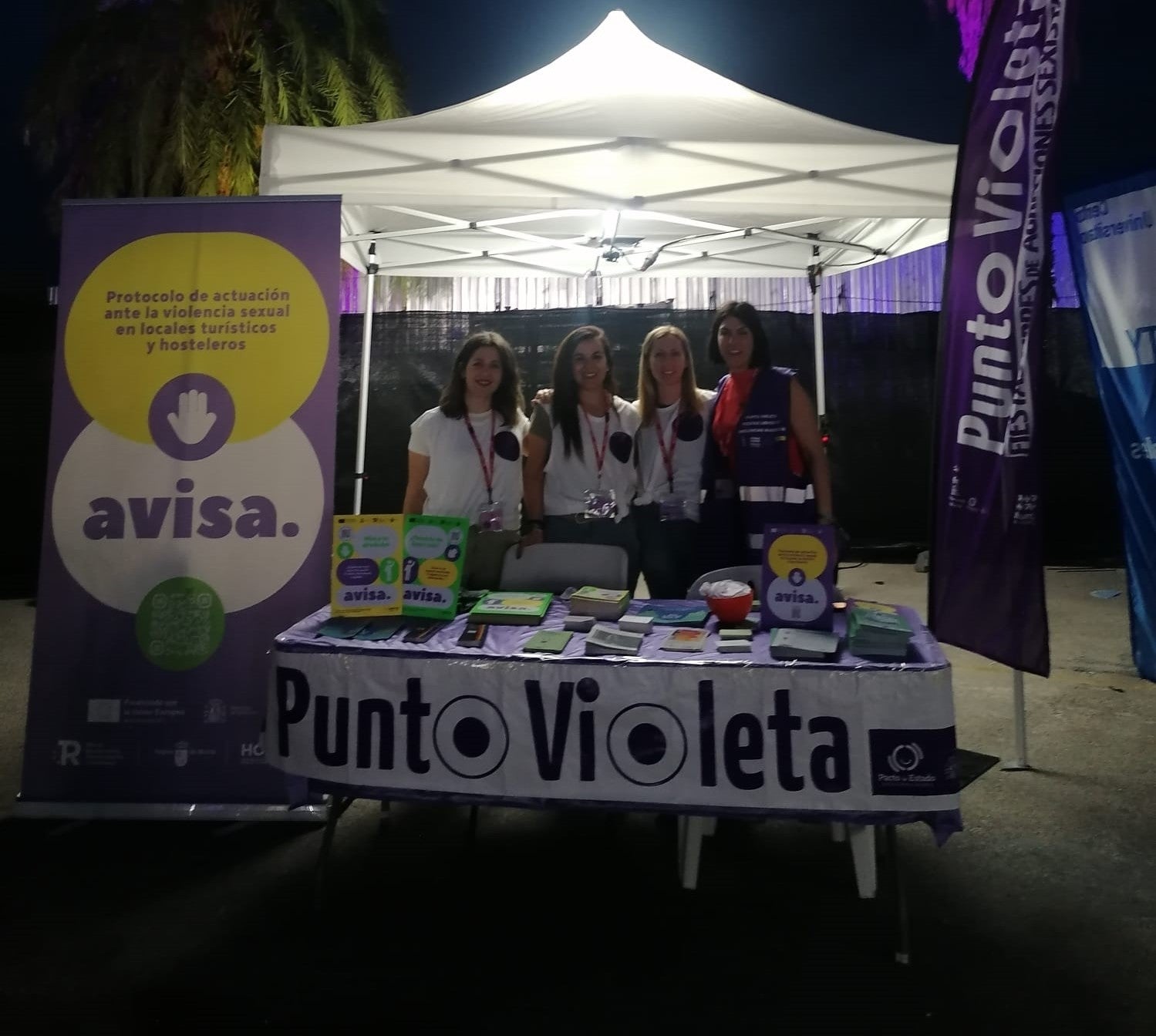 Una joven atendida por un presunto intento de agresión sexual en el punto violeta de la CA del Warm Up Una joven atendida por un presunto intento de agresión sexual en el punto violeta de la CA del Warm Up