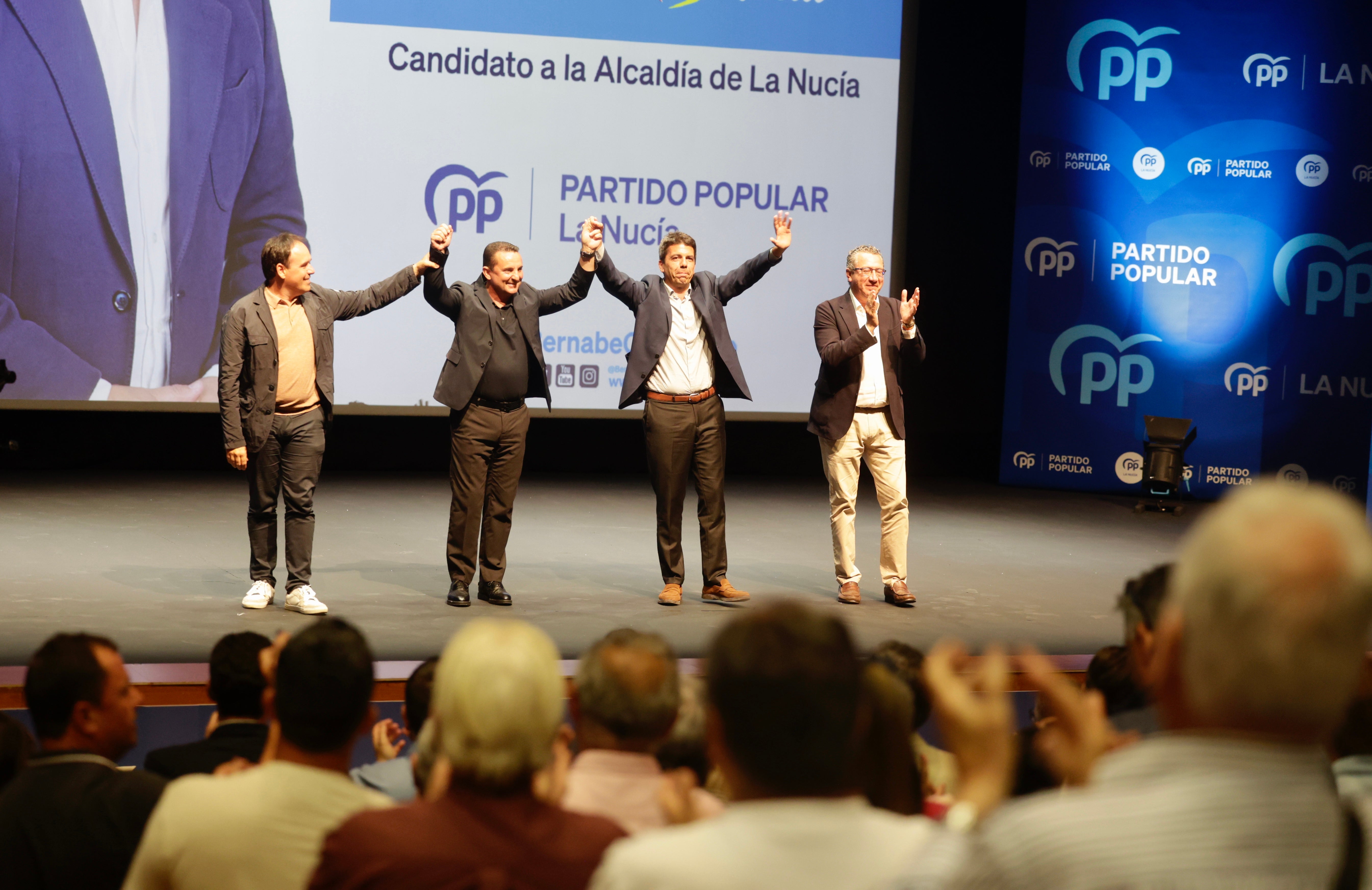 Bernabé Cano opta a revalidar la Alcaldía de La Nucía para los populares Bernabé Cano opta a revalidar la Alcaldía de La Nucía para los populares