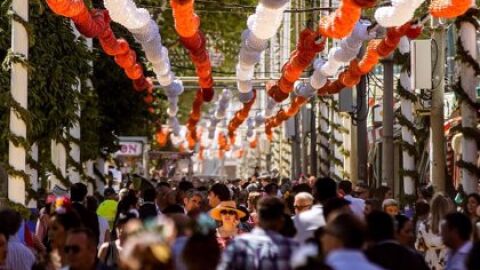 Ambiente en el Real el miércoles de Feria