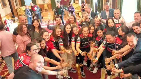 Recibimiento en el Ayuntamiento Recibimiento en el Ayuntamiento