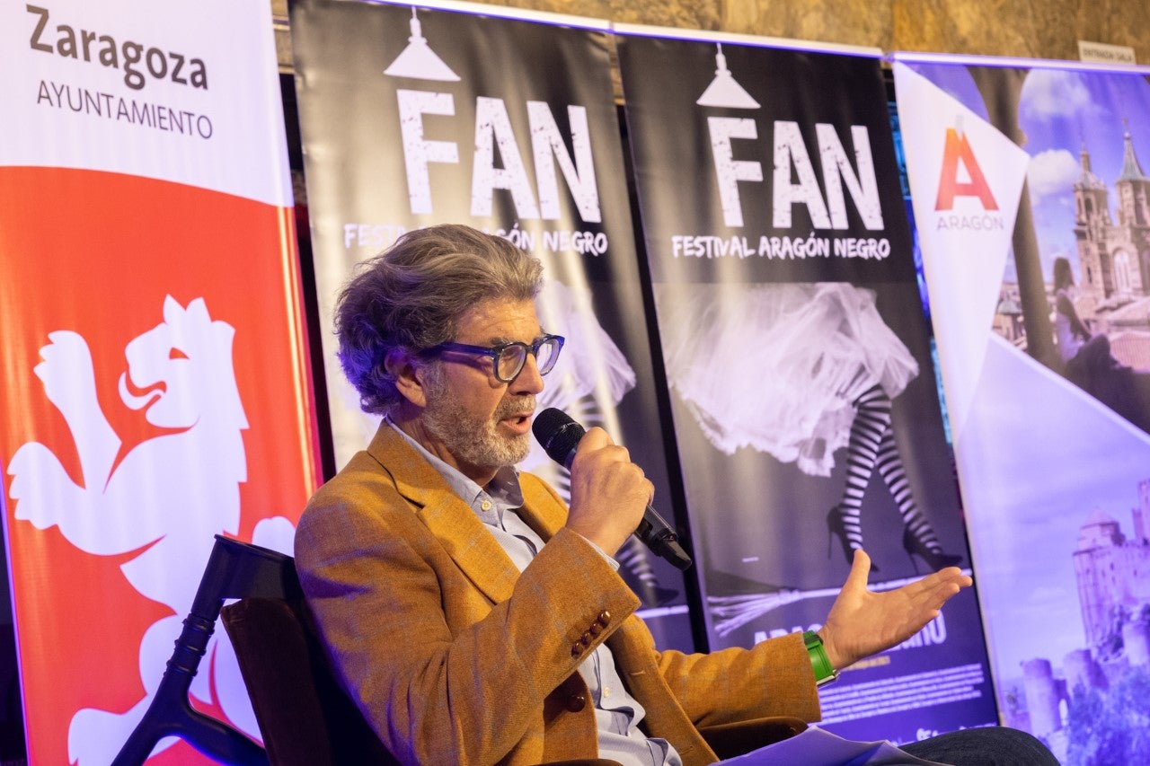 El Festival Aragón Negro premia a Espido Freire y Fernando Rueda El Festival Aragón Negro premia a Espido Freire y Fernando Rueda