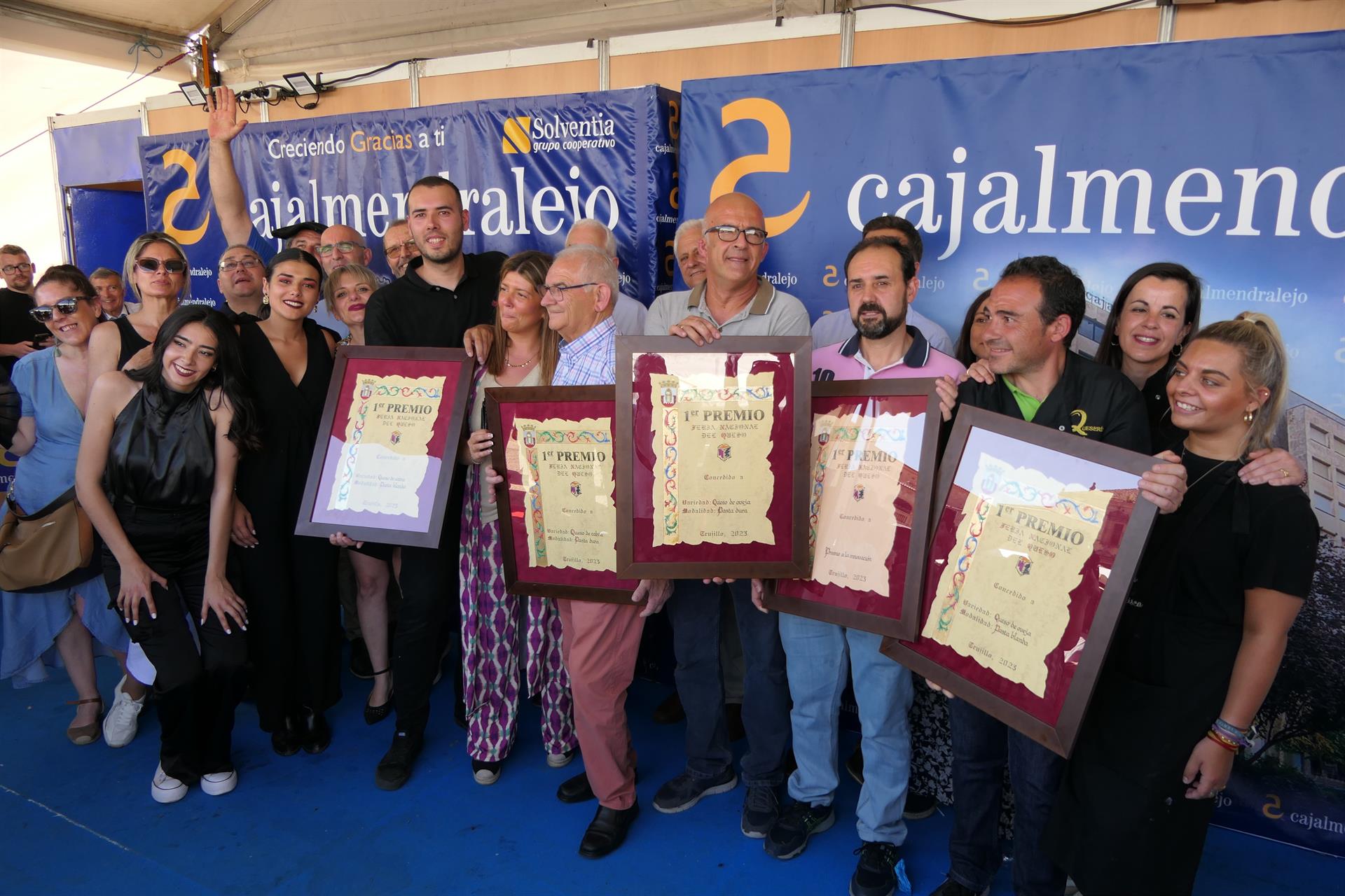 La XXXVI Feria del Queso de Trujillo reconoce a cinco queserías La XXXVI Feria del Queso de Trujillo reconoce a cinco queserías