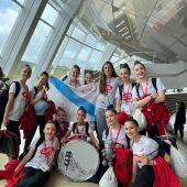 O Clube Ximnasia Pavillón participou na copa españa de conxuntos