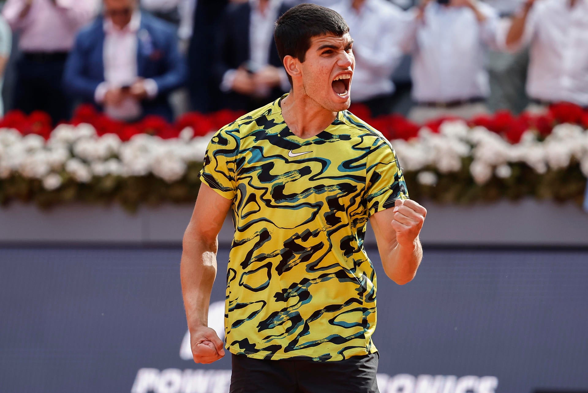 Cuándo juega Carlos Alcaraz las semifinales del Mutua Madrid Open: horario, rival y fecha del partido Cuándo juega Carlos Alcaraz las semifinales del Mutua Madrid Open: horario, rival y fecha del partido