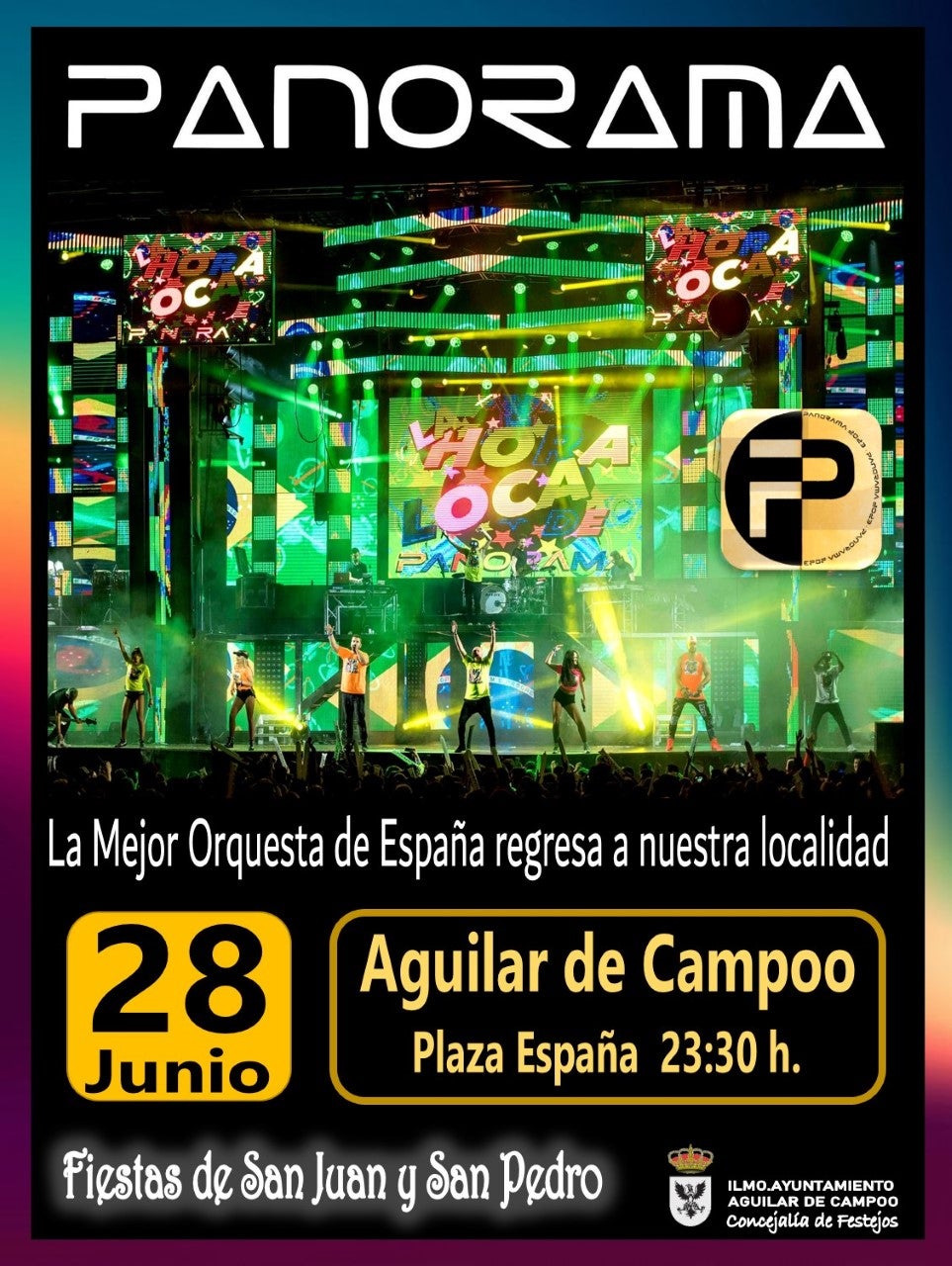 La orquesta Panorama actuará en las fiestas de San Juan y San Pedro de Aguilar de Campoo La orquesta Panorama actuará en las fiestas de San Juan y San Pedro de Aguilar de Campoo