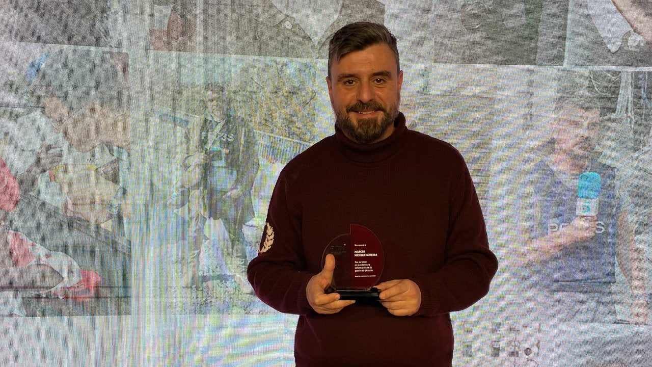 Marcos Méndez Moreira premio Couso á Liberdade de Expresión Marcos Méndez Moreira premio Couso á Liberdade de Expresión