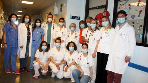 Equipo Hospital de D&iacute;a Pedi&aacute;trico en Mancha Centro