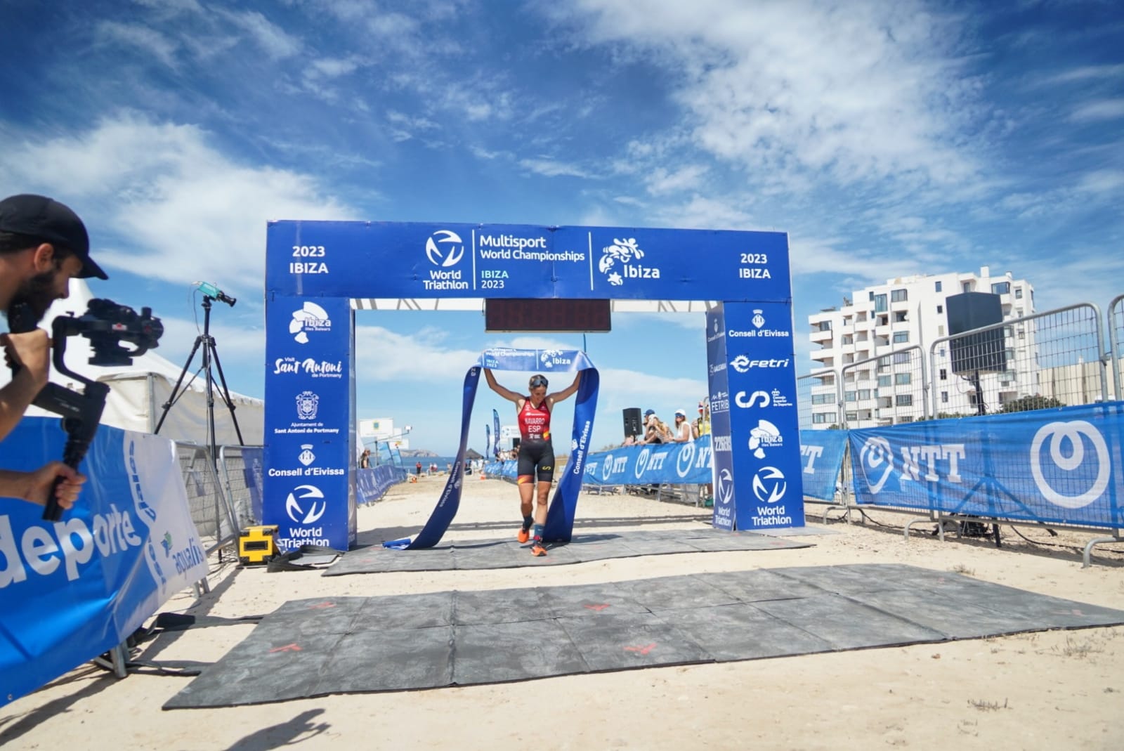 Isabel María Navarro García, campeona mundial junior de duatlón cross Isabel María Navarro García, campeona mundial junior de duatlón cross