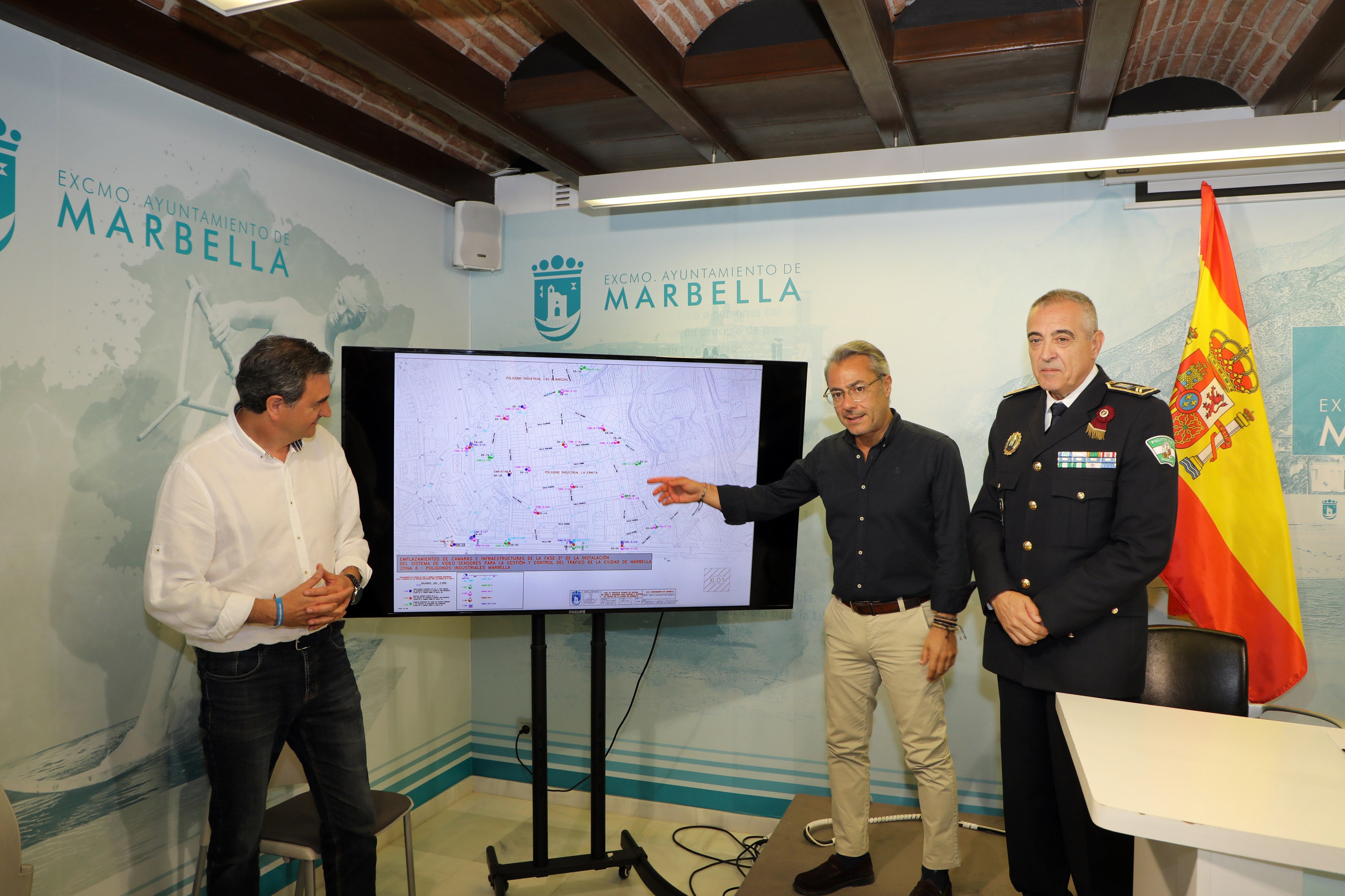 Marbella amplía la cuarta fase del sistema de videovigilancia Marbella amplía la cuarta fase del sistema de videovigilancia