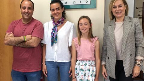 Antonio Jos&eacute; Fresno y N&uacute;ria Bueno y Carla Boix, Falleras Mayores 2024 de Sagunto y El Camp de Morvedre