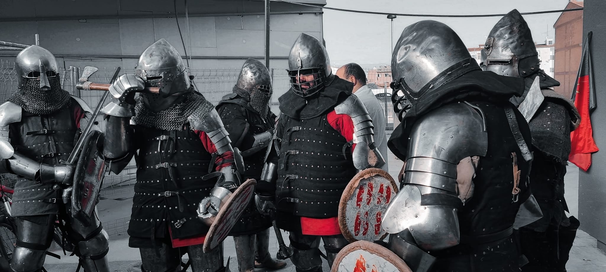 Aragón cuenta con un equipo de combate medieval Aragón cuenta con un equipo de combate medieval