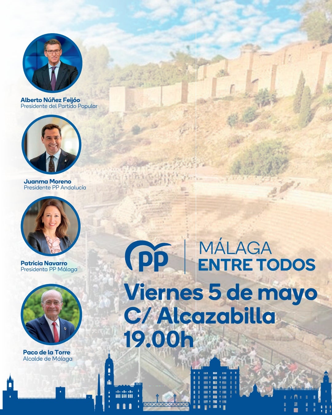 Feijoó, Moreno y De la Torre este viernes en la capital Feijoó, Moreno y De la Torre este viernes en la capital