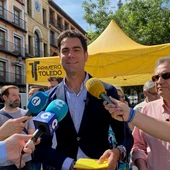 Julio Comendado, candidato de Primero Toledo. Julio Comendado, candidato de Primero Toledo.