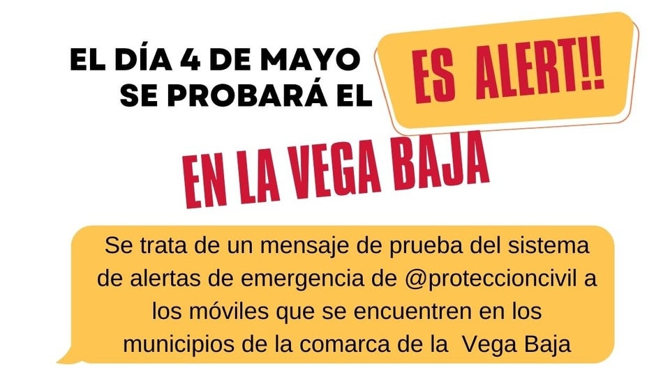 Emergencias y el Ministerio de Interior ensayan el sistema inverso de mensajes en la Vega Baja Emergencias y el Ministerio de Interior ensayan el sistema inverso de mensajes en la Vega Baja