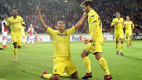Bacca , autor del gol de la última victoria amarilla en Mestalla Bacca , autor del gol de la última victoria amarilla en Mestalla