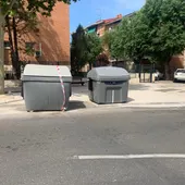 contenedores de residuos de Toledo. contenedores de residuos de Toledo.