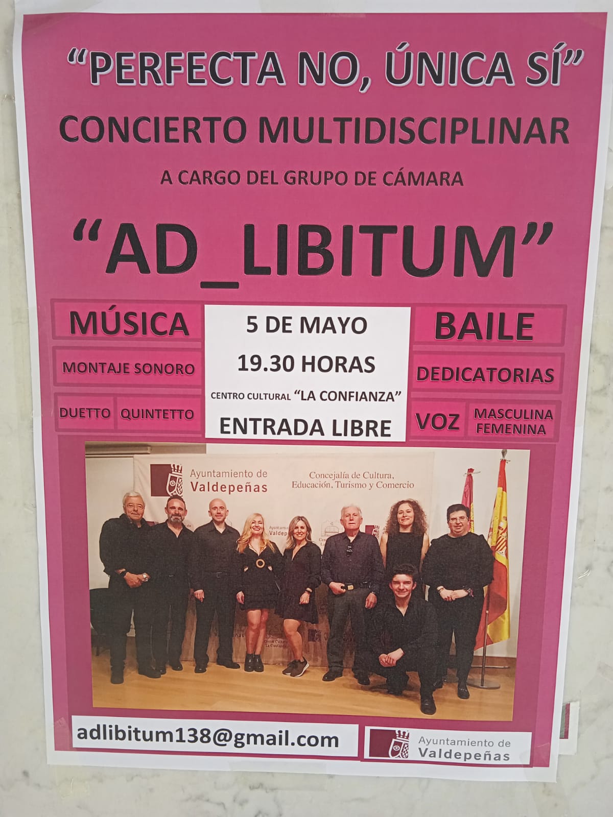 Ad_Libitum nos invita a un concierto multidisciplinar Ad_Libitum nos invita a un concierto multidisciplinar