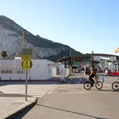 Vista del Peñón de Gibraltar. Vista del Peñón de Gibraltar.