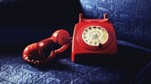 Imagen de archivo de un tel&eacute;fono antiguo