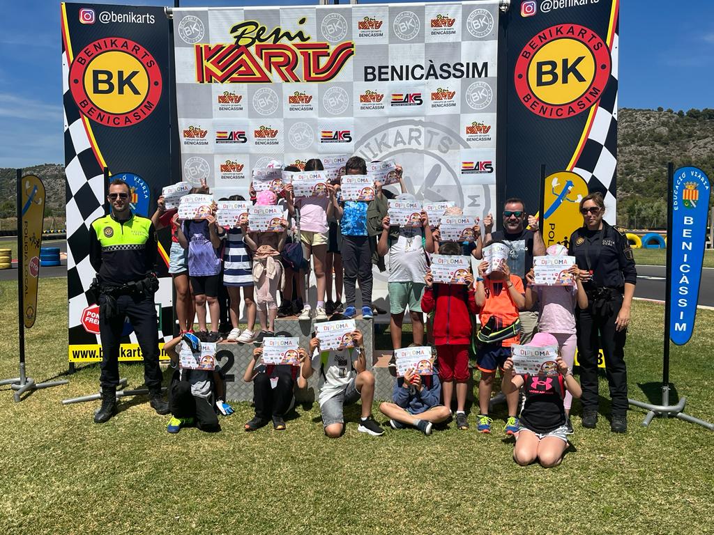 Continua la tercera edición de las jornadas escolares de Educación Vial de Benikarts y Atresmedia radio Continua la tercera edición de las jornadas escolares de Educación Vial de Benikarts y Atresmedia radio