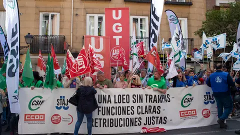 Los funcionarios de Justicia se revuelven contra el "clasismo" de Llop Los funcionarios de Justicia se revuelven contra el "clasismo" de Llop/ EFE/ J.P.Gandul