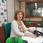 Laura Arriaga, en los estudios de Onda Cero Ciudad Real Laura Arriaga, en los estudios de Onda Cero Ciudad Real