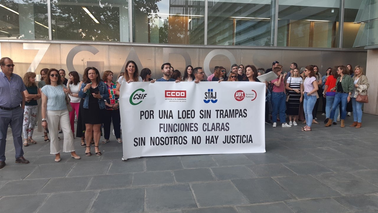 Funcionarios de Justicia de Ciudad Real reclaman reconocimiento profesional y retributivo de las funciones que realizan Funcionarios de Justicia de Ciudad Real reclaman reconocimiento profesional y retributivo de las funciones que realizan